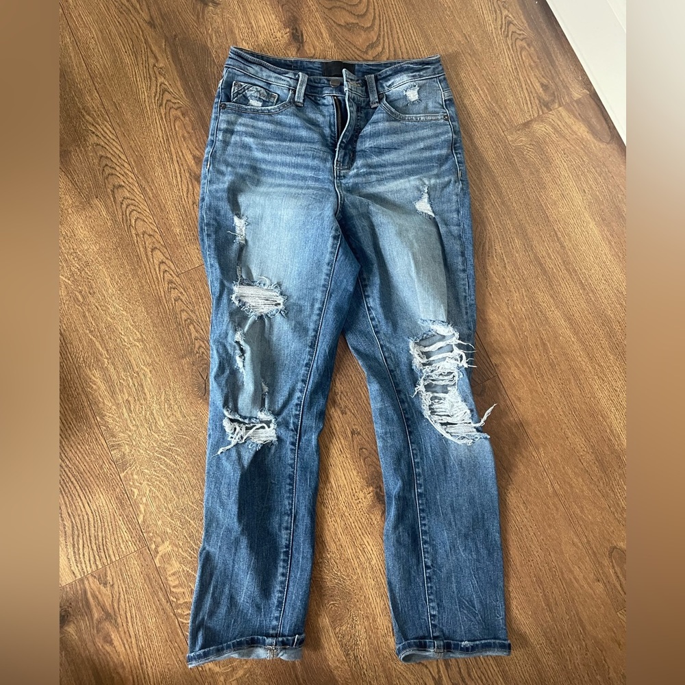 Buckle Black Jeans